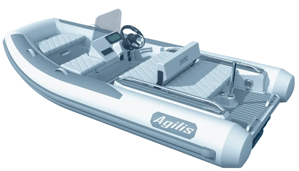 355-min-1 Agilis Jet Tender 355 3D Render