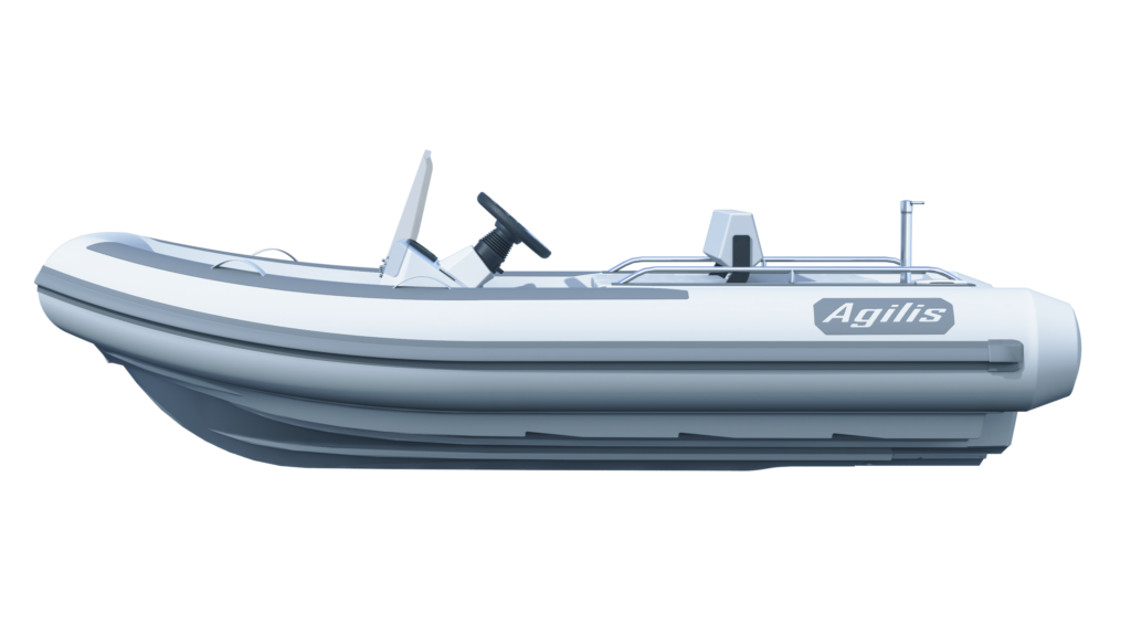 Agilis 355C 3d 3 2022.10.18 Agilis Jet Tenders 355C Side View