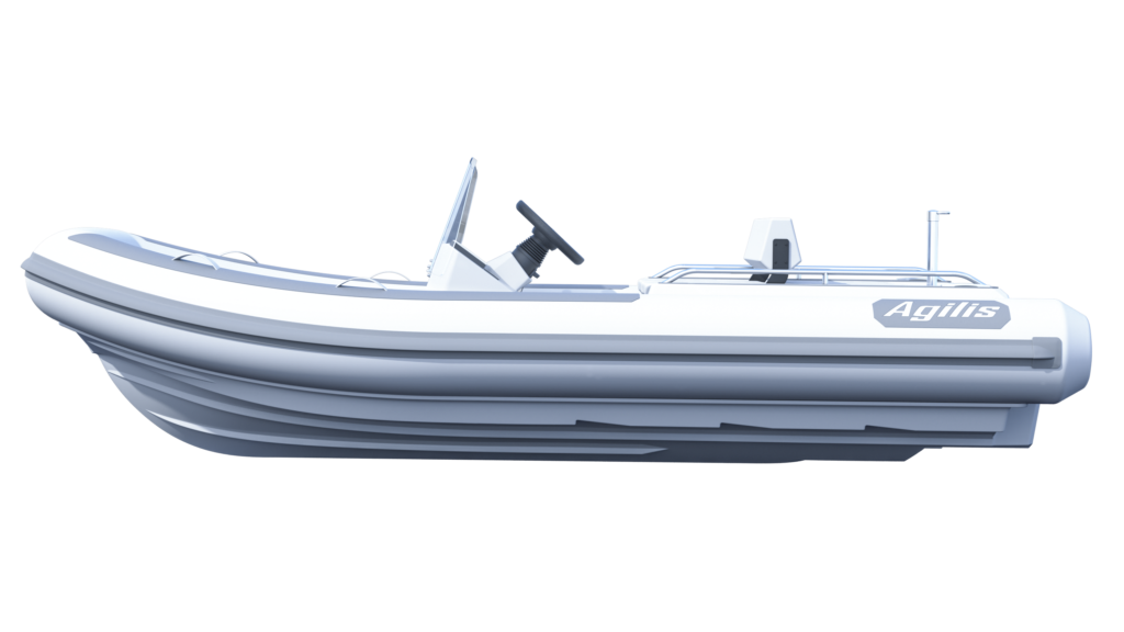 Agilis Jet Tenders 400D Side View