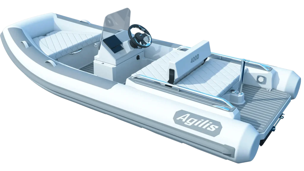 Agilis Jet Tender 400D 3D Render