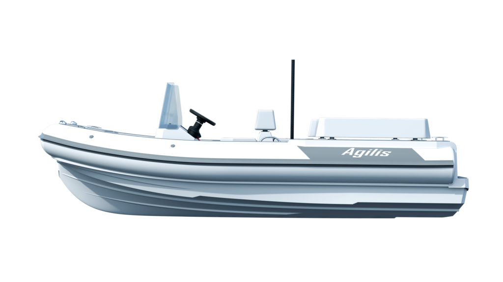 Agilis Jet Tenders 500D Side View