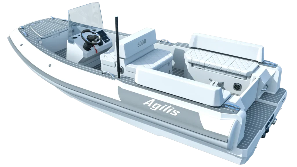 Agilis Jet Tender 500D 3D Render